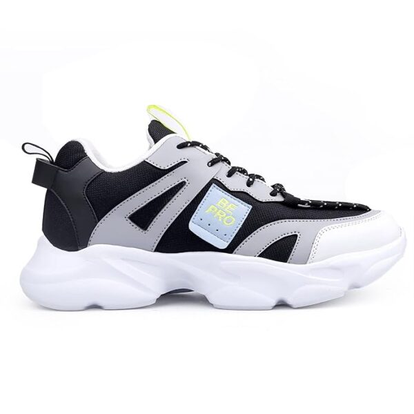 Men's Retro Color-Blocked Lightweight Chunky Fashion Sneakers - Image 2