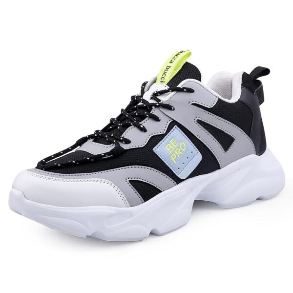 Men's Retro Color-Blocked Lightweight Chunky Fashion Sneakers